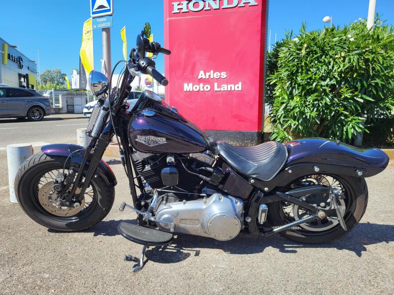 HARLEY-DAVIDSON SOFTAIL SPRINGER CROSS BONES FLSTSB